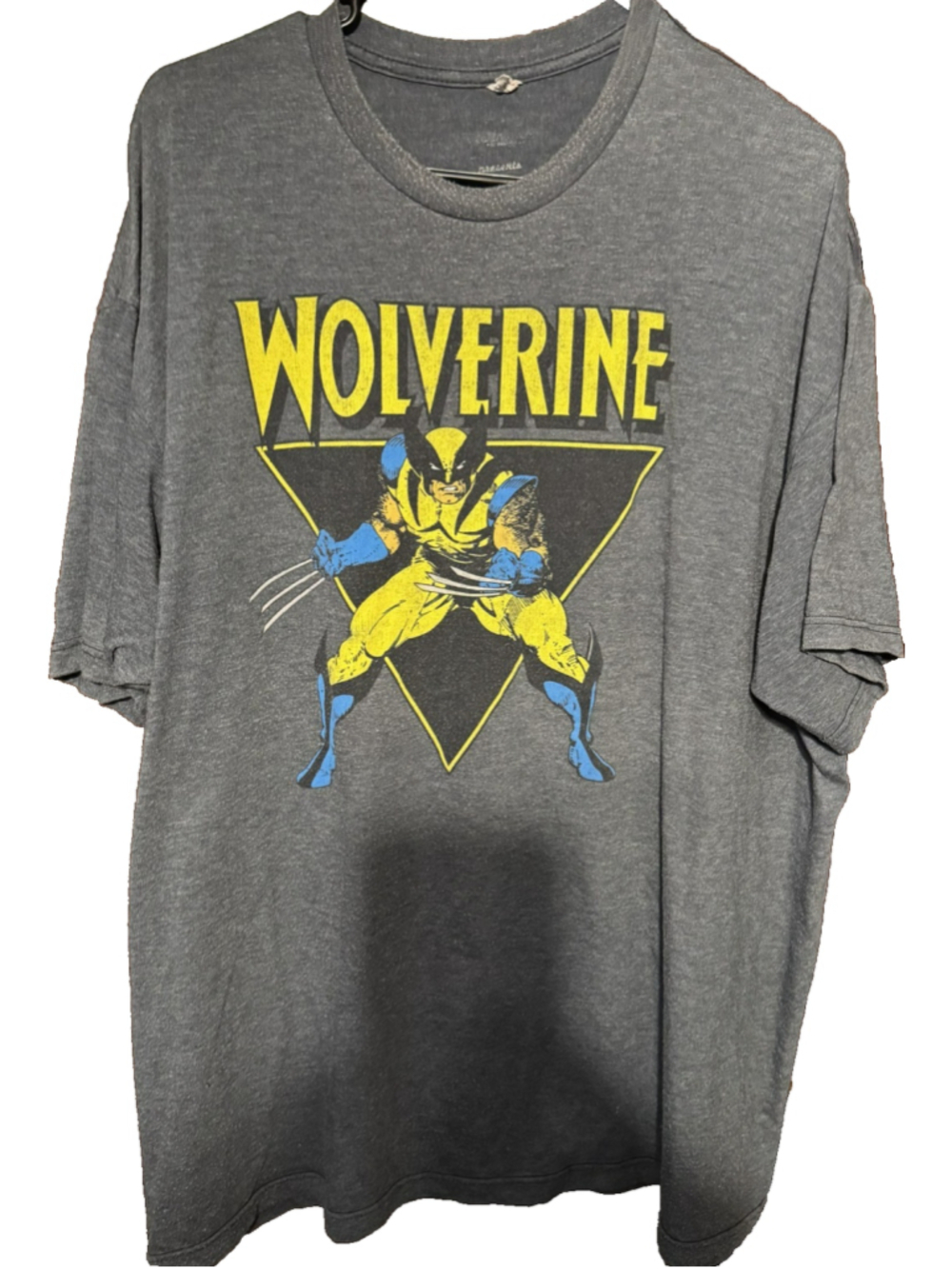 Wolverine Comic Book X-Men Marvel T-shirt Men's Sz XXL Gray